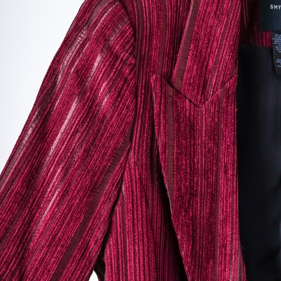 Smythe Metallic Magenta Blazer - Picture 5 of 8